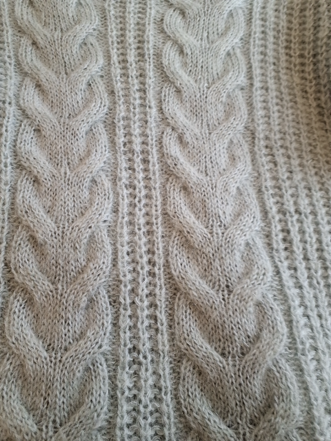 Stella Nova - mohair/uld Striktrøje